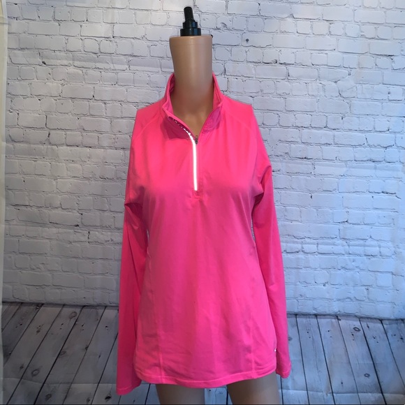 Champion Tops - Champion DuoDry Pink Zip Up Pullover top size S